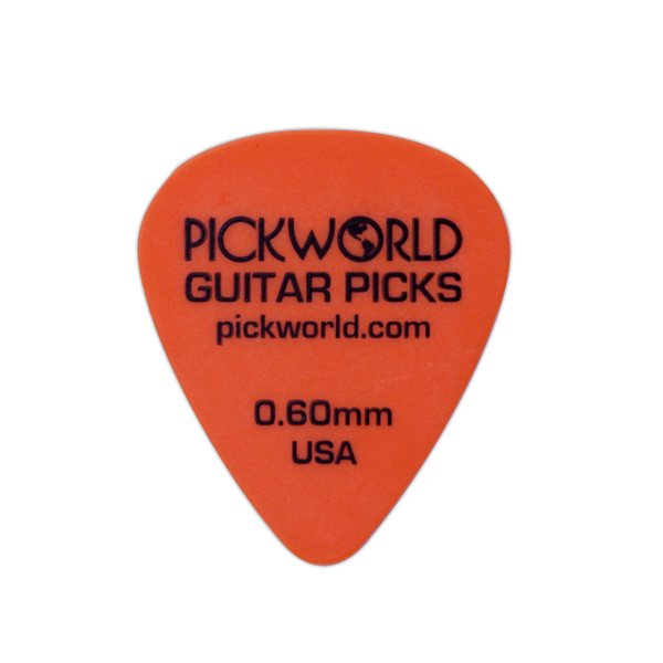 PickWorld Branded Picks Delrin 12pc Pick Pack