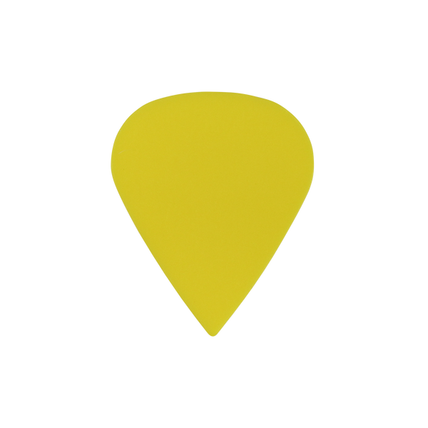 Yellow guitar store pick