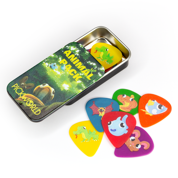 Themed Guitar Pick Tins