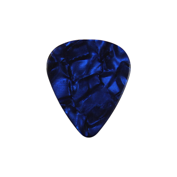 351 Celluloid blue pearloid custom guitar pick