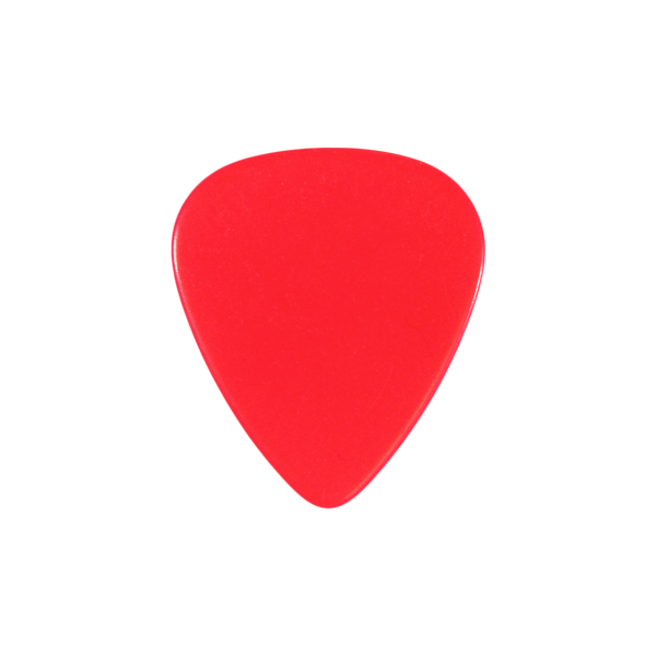 style 351 fresh red celluloid custom guitar pick