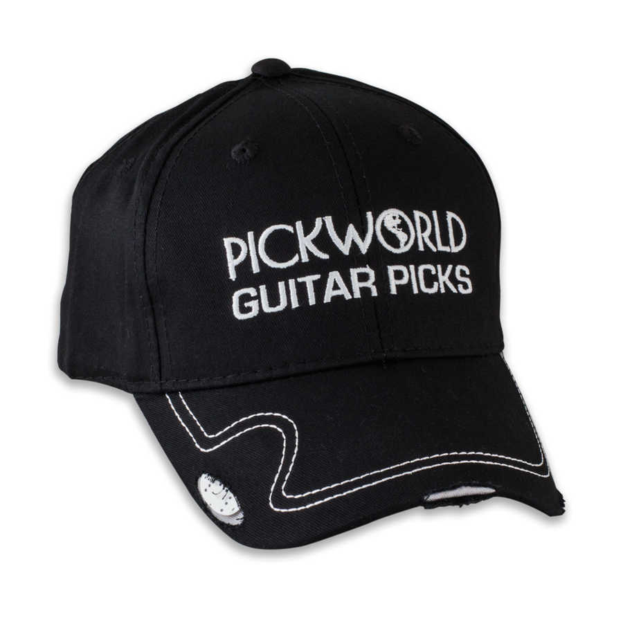 PickWorld Hat | Black Adjustable Cap