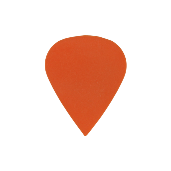 sharktooth custom guitar pick delrin orange